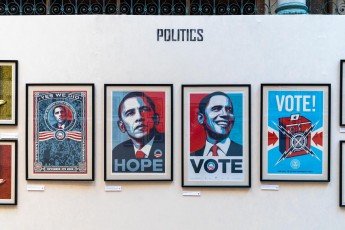 "Obey, 30 years of resistance" exposition de Shepard Fairey à Grenoble du 13 juin au 27 octobre 2019