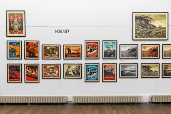 "Obey, 30 years of resistance" exposition de Shepard Fairey à Grenoble du 13 juin au 27 octobre 2019