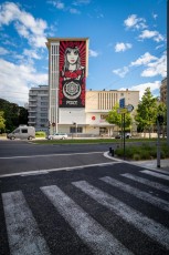 Shepard Fairey - Street Art Fest - Place Pasteur - Grenoble (38) - Juillet 2019