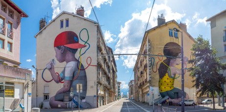 Seth - Street Art Fest - Avenue Aristide Briant - Grenoble (38) - Juillet 2019