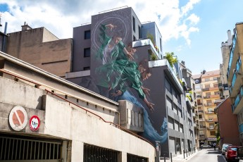 Li Hill - Street Art Fest - Chemin des Montagnes Russes - Grenoble (38) - Juillet 2019