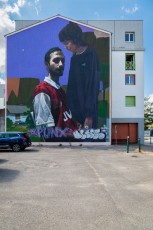 Sainer & Sebas Velasco - Street Art Fest - Place Maissonat - Grenoble (38) - Juillet 2019