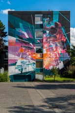 Robert Proch - Street Art Fest - Avenue Aristide Briant - Grenoble (38) - Juillet 2019