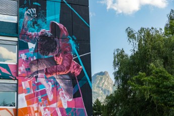 Robert Proch - Street Art Fest - Avenue Aristide Briant - Grenoble (38) - Juillet 2019