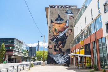 Veks Van Hillk -Street Art Fest -  Boulevard du Maréchal Lyautey - Grenoble (38) - Juillet 2019