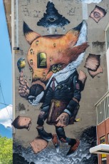 Veks Van Hillk -Street Art Fest -  Boulevard du Maréchal Lyautey - Grenoble (38) - Juillet 2019