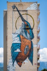 Veks Van Hillk -Street Art Fest -  Avenue Gabriel Péri - Grenoble (38) - Juillet 2019