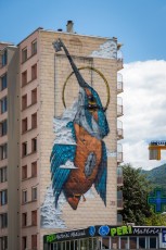 Veks Van Hillk -Street Art Fest -  Avenue Gabriel Péri - Grenoble (38) - Juillet 2019