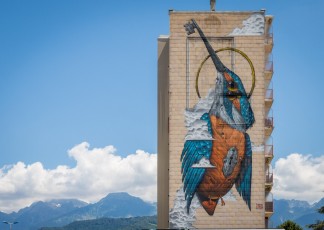 Veks Van Hillk -Street Art Fest -  Avenue Gabriel Péri - Grenoble (38) - Juillet 2019