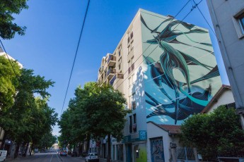 Pantonio -Street Art Fest -  Avenue du Maréchal Randon - Grenoble (38) - Juillet 2019