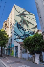 Pantonio -Street Art Fest - Avenue du Maréchal Randon - Grenoble (38) - Juillet 2019