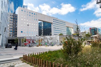 Vhils - Immeuble Skylight - La Défense (Puteaux - 92) - Work in progress - Septembre 2019