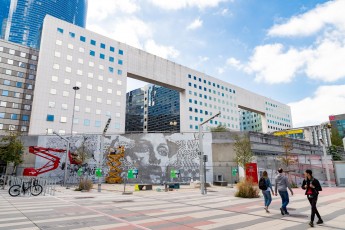 Vhils - Immeuble Skylight - La Défense (Puteaux - 92) - Work in progress - Septembre 2019