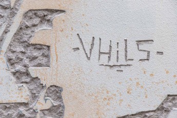 Vhils - Hôpital Lariboisière - Rue Ambroise Paré 10è - Septembre 2019