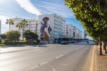 Inti - Avenue Hassan II- Jidar Festival - Rabat (Maroc)