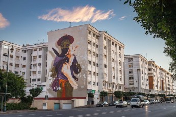 Inti - Avenue Hassan II- Jidar Festival - Rabat (Maroc)