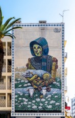 Pixel Pancho - Avenue Moulay Ismail - Jidar Festival - Rabat (Maroc)