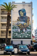 Pixel Pancho - Avenue Moulay Ismail - Jidar Festival - Rabat (Maroc)