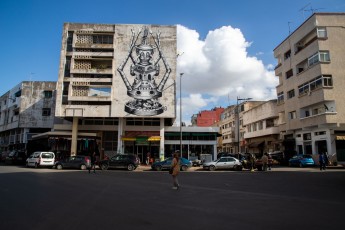 Phlegm - Rue Al Hoceima - Jidar Festival - Rabat (Maroc)