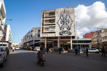 Phlegm - Rue Al Hoceima - Jidar Festival - Rabat (Maroc)