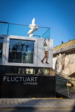 Fluctuart - Avec les installations de Rero et de Levalet - Quai d'Orsay 07è - Février 2020