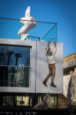 Fluctuart - Avec les installations de Rero et de Levalet - Quai d'Orsay 07è - Février 2020