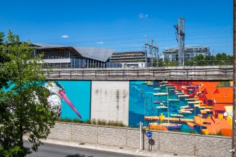 Zoer - Rêver son horizon -  Parc du Pont de Flandre 19è - Mai 2020