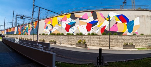Lek - Rêver son horizon - Parc du Pont de Flandre 19è - Mai 2020