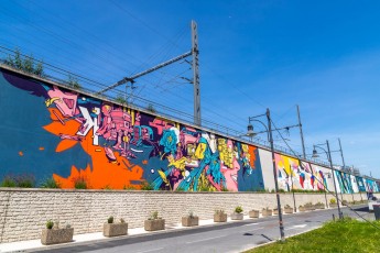 Kanos - Rêver son horizon - Parc du Pont de Flandre 19è - Mai 2020