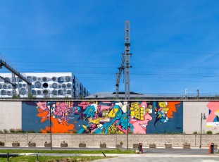 Kanos - Rêver son horizon - Parc du Pont de Flandre 19è - Mai 2020