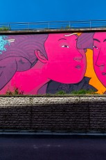 Rétro graffitism - Rêver son horizon - Parc du Pont de Flandre 19è - Mai 2020