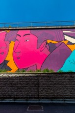 Rétro graffitism - Rêver son horizon - Parc du Pont de Flandre 19è - Mai 2020