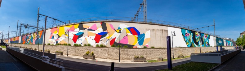 Lek - Rêver son horizon - Parc du Pont de Flandre 19è - Mai 2020