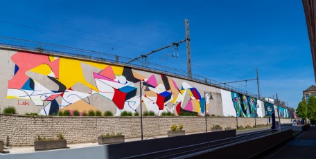 Lek - Rêver son horizon - Parc du Pont de Flandre 19è - Mai 2020
