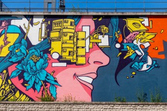 Kanos - Rêver son horizon - Parc du Pont de Flandre 19è - Mai 2020