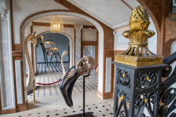 "Anomal" exposition de Quentin Garel au domaine de Chamarande (91) du 25 janvier au 29 mars 2020. Prolongations jusqu'au 14 juin 2020.