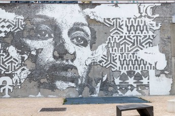 Vhils - Immeuble Skylight - La Défense (Puteaux - 92) - Juillet 2020