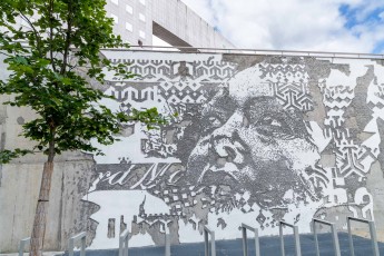 Vhils - Immeuble Skylight - La Défense (Puteaux - 92) - Juillet 2020