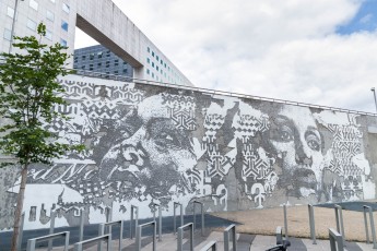 Vhils - Immeuble Skylight - La Défense (Puteaux - 92) - Juillet 2020