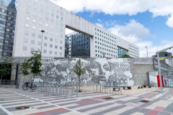 Vhils - Immeuble Skylight - La Défense (Puteaux - 92) - Juillet 2020