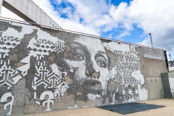 Vhils - Immeuble Skylight - La Défense (Puteaux - 92) - Juillet 2020