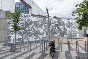 Vhils - Immeuble Skylight - La Défense (Puteaux - 92) - Juillet 2020