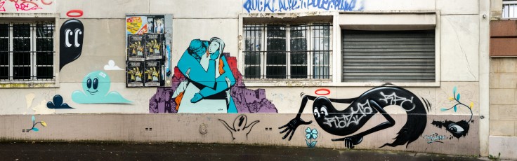 Rétro Graffitism et Hobz - Rue Sorbier 20è - Juin 2014