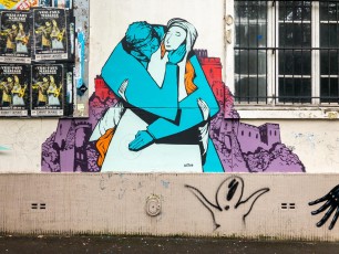 Rétro Graffitism - Rue Sorbier 20è - Juin 2014