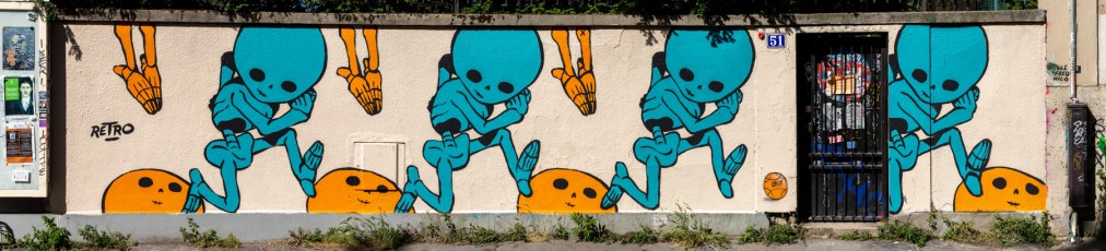 Rétrograffitism - Boulevard de Ménilmontant 11è - Juin 2020