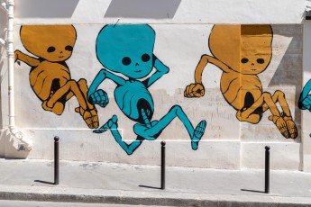 Rétrograffitism - Rue Jean-Baptiste Dumay 20è - Mai 2020