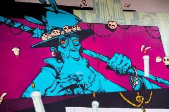 Rétro graffitism - Rue de Belleville 20è - Janvier 2018