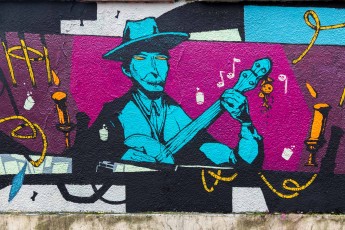 Rétro graffitism - Boulevard de Ménilmontant 11è - Janvier 2018