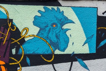 Rétro graffitism - Boulevard de Ménilmontant 11è - Janvier 2018