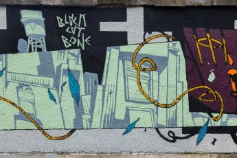 Rétro graffitism - Boulevard de Ménilmontant 11è - Janvier 2018